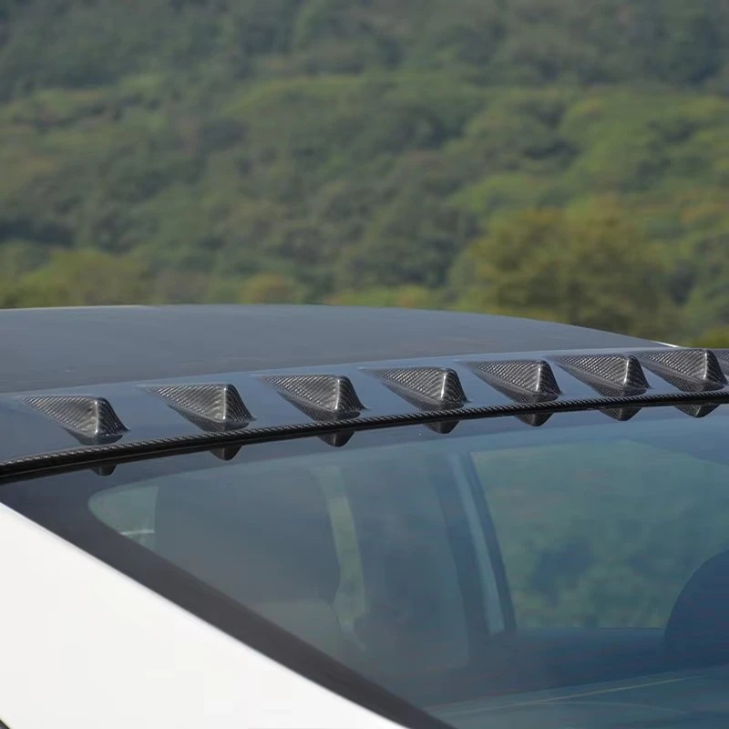 For 10th Gen Body Kit Carbon Fiber Rear Window Roof Spoiler Lip Wing Custom Spoilers for Cars